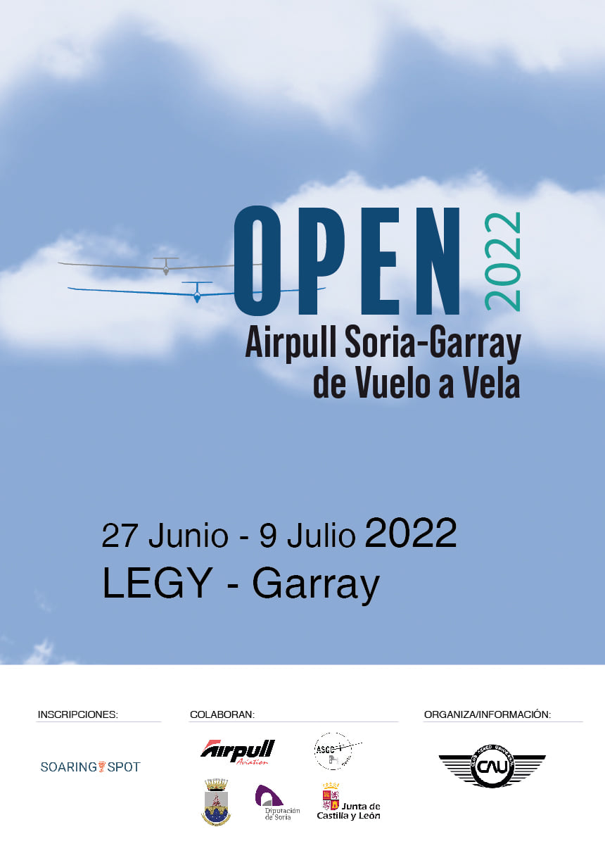 OPEN AIRPULL SORIA GARRAY DE VUELO A VELA 2022