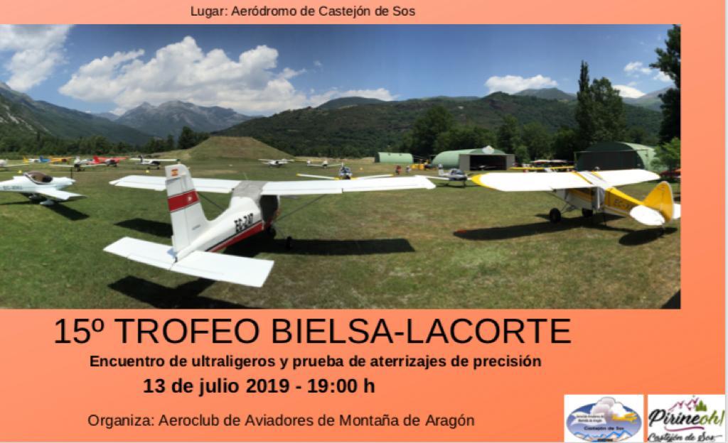 XV Trofeo Bielsa-Lacorte, aeródromo de Castejón de Sos
